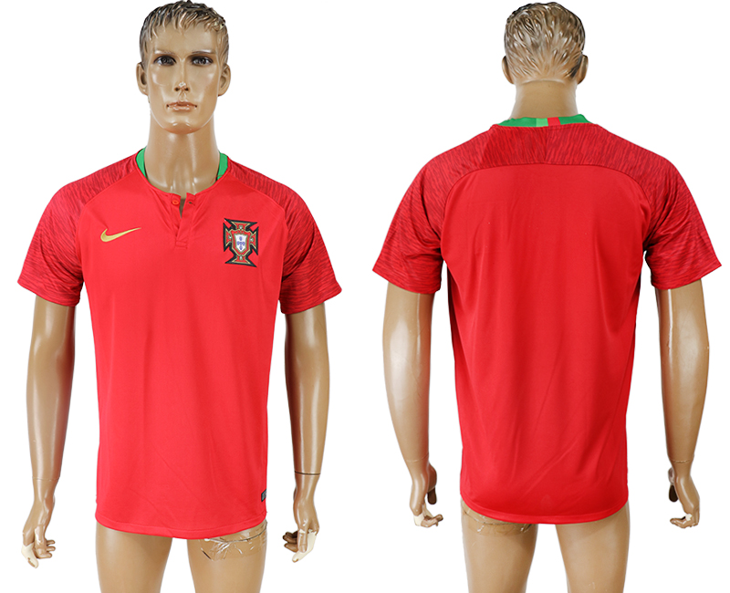 2018 world cup Maillot de foot Portugal PLAIN RED